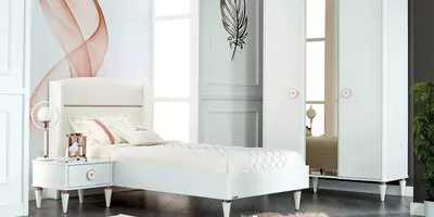 Комплект подростковой мебели Almila "Bella" (Турция) Белый - Цена по запросу