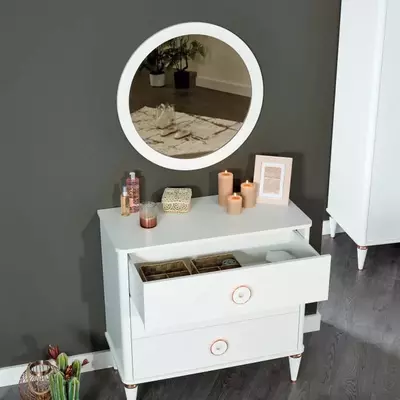 Цена по запросу Комплект подростковой мебели Almila "Bella" (Турция) Белый