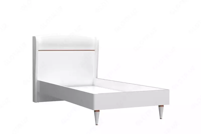 O'smirlar uchun to'shak Almila "Bella Karyola" 100 x 200 sm (Turkiya) Oq