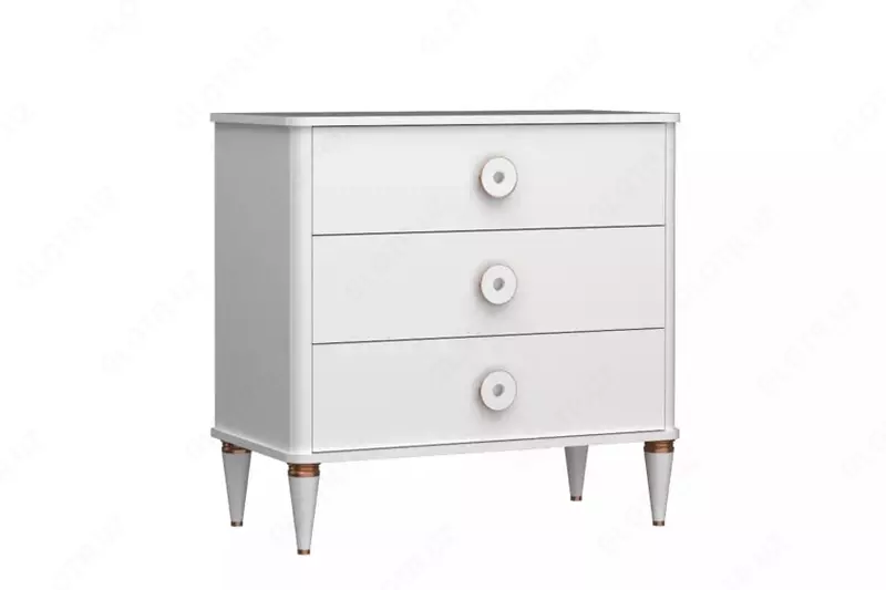 Комод Almila "Bella" 91.8 х 46.3 х 88.9 см (Турция) Белый