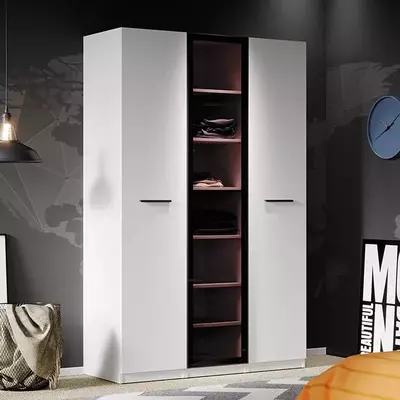 Комплект подростковой мебели Almila "Legend Moon" (Турция) Белый/Черный - Цена по запросу