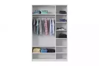 3-х дверный модульный Шкаф-купе Almila "Legend Moon" 135 х 55 х 213.5 см (Турция) Белый - по запросу