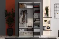 3-х дверный модульный Шкаф-купе Almila "Legend Moon" 135 х 55 х 213.5 см (Турция) Белый Только в розницу