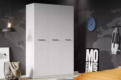 Глухая дверь для 3-х дверного шкафа Almila "Legend Moon" 44.7(х3) х 3.4 х 207 см (Турция) Белая Только в розницу