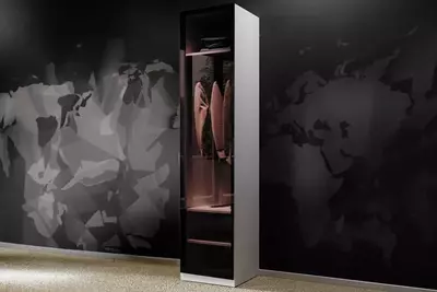 Цена по запросу Стеклянная дверь для однодверного шкафа  Almila "Legend Moon" 44.7 х 1.8 х 207 см (Турция) Антрацит