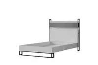 по запросу O'smirlar uchun to'shak Almila "Legend Moon Karyola" 120 x 200 sm (Turkiya) Oq/qora