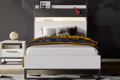 Панель-Основа для кровати Almila "Legend Moon Ultra" 120 х 200 см (Турция) Белая