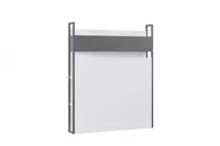 Каркас изголовья кровати Almila "Legend Moon" 100 см (Турция) Белый/черный