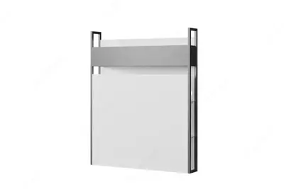 Цена по запросу Каркас изголовья кровати Almila "Legend Moon" 100 см (Турция) Белый/черный