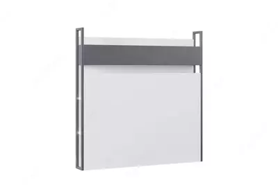 Каркас изголовья кровати Almila "Legend Moon" 120 см (Турция) Белый/черный