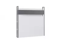 Каркас изголовья кровати Almila "Legend Moon" 120 см (Турция) Белый/черный