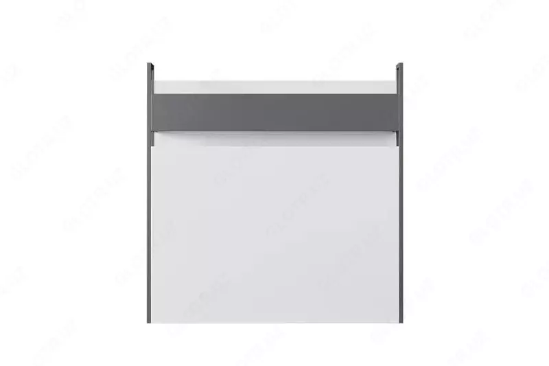 Каркас изголовья кровати Almila "Legend Moon" 120 см (Турция) Белый/черный - по запросу