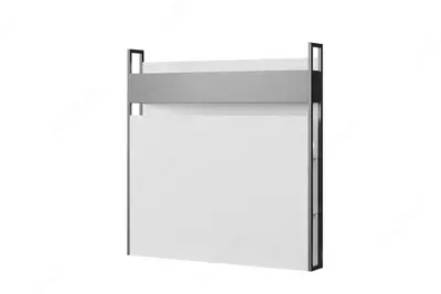 Цена по запросу Каркас изголовья кровати Almila "Legend Moon" 120 см (Турция) Белый/черный