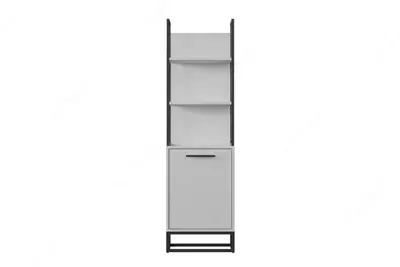 Комбинированный Книжный шкаф Almila "Legend Moon" 50 х 36.8 х 172 см (Турция) Белый/черный - Цена по запросу