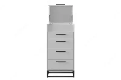 Комод (высокий) Almila "Legend Moon" 60 х 47.1 х 117.3 см (Турция) Белый/черный Магазин турецкой детской мебели "ALMILA"