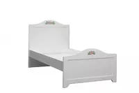 O'smirlar uchun to'shak Almila "Bianca Karyola" 100 x 200 sm (Turkiya) Oq/pushti