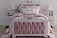 по запросу O'smirlar uchun to'shak Almila "Bianca Karyola" 100 x 200 sm (Turkiya) Oq/pushti