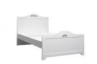 O'smirlar uchun to'shak Almila "Bianca Karyola" 120 x 200 sm (Turkiya) Oq/pushti