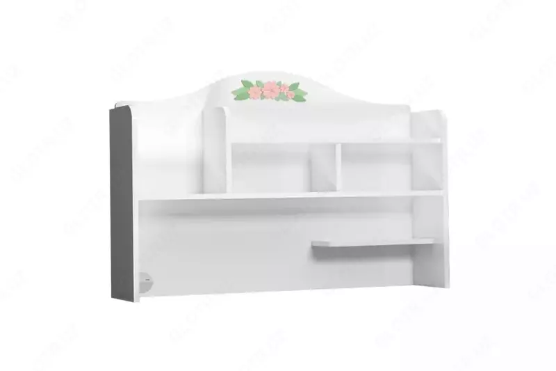 Ustki stol moduli Almila "Bianca" 113 x 26 x 80,7 sm (Turkiya) Oq/dekor
