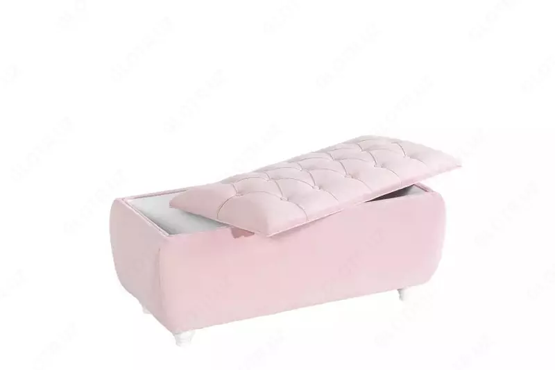 Saqlash qutisi bilan puf Almila Life "Bianca" (Turkiya) Pushti - по запросу