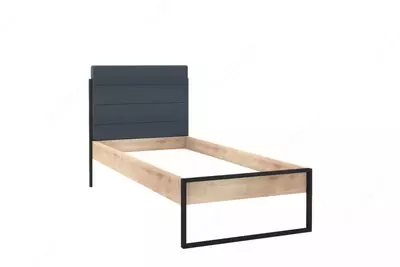 Подростковая кровать Almila "Irony Karyola" 100 х 200 см (Турция) Дуб/черная