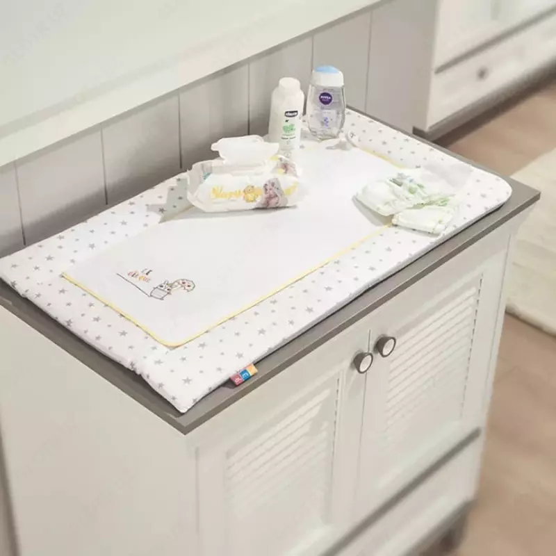 Комплект детской мебели Almila "Mia" (Турция) Белый/серый - Магазин турецкой детской мебели "ALMILA"