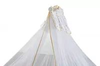 Москитная тюль для детской кроватки Almila "Mia Paris" (Турция) Белая