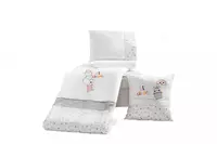 Choyshab to'plami va bamperlar Almila "Mia" 80 x 130 sm (Turkiya) Rangli