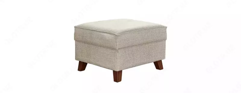 Yumshoq puf Almila Life "Comfy" (Turkiya) Oq/jigarrang