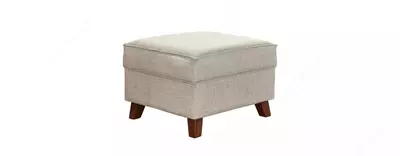 Yumshoq puf Almila Life "Comfy" (Turkiya) Oq/jigarrang