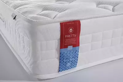 Ортопедический матрас 4D Almila Life "Pretty" 90 х 200 х 24 см (Турция) Белый