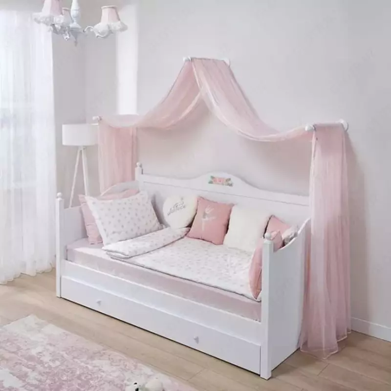 Комплект детской мебели Almila "Bianca" (Турция) Белый/декор
