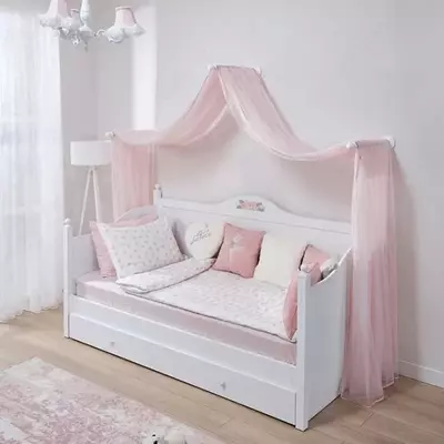 Комплект детской мебели Almila "Bianca" (Турция) Белый/декор