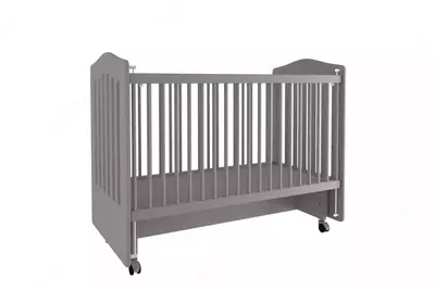 Yangi tug'ilgan chaqaloqlar uchun tebranadigan beshik Almila "Sofy" 60 x 120 sm (Turkiya) Kulrang