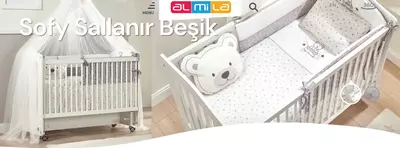 Колыбель-качалка для новорожденных Almila "Sofy" 60 х 120 см (Турция) Серая