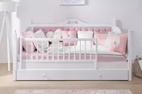 Beshik Almila "Bianca Toddler" 90 x 200 sm (Turkiya) Oq/dekor - по запросу