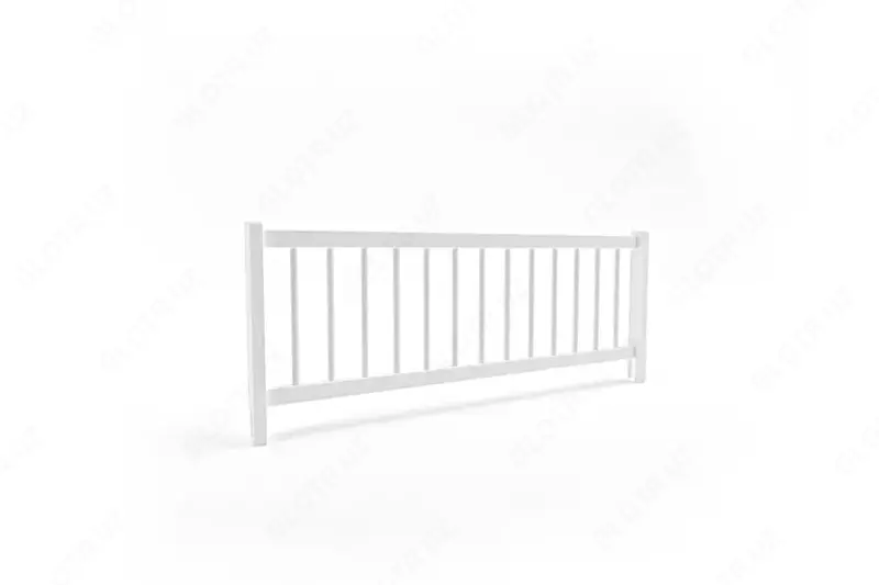 Карниз - ограждение для детской кроватки Almila "Ultra White" 138.5 х 57 х 6.3 см (Турция) Белый