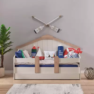 Bolalar uchun mebel to'plami Almila "Monte" (Turkiya) Oq/Eman