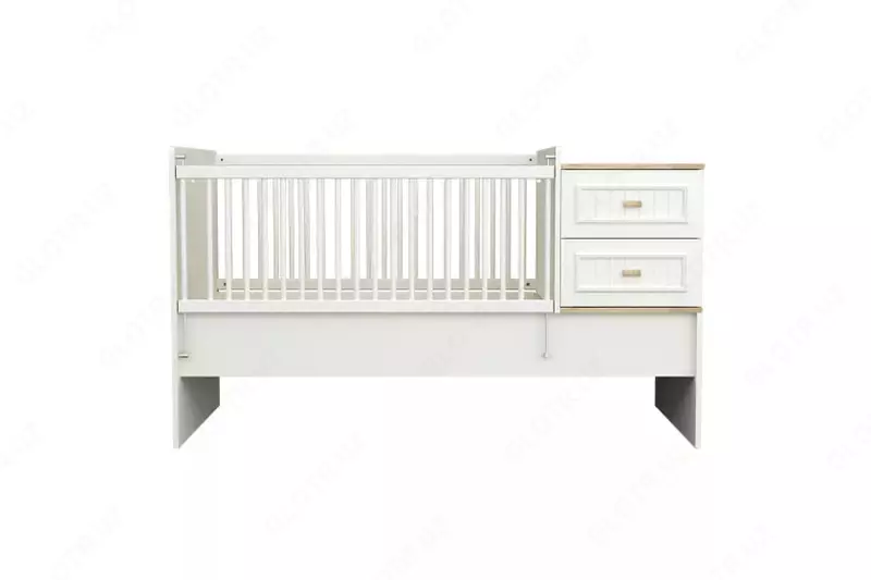 Bolalar karyolasi Almila "Monte" 80 x 180 sm (Turkiya) Oq/eman - по запросу