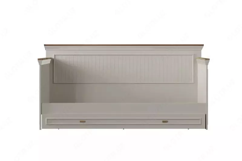 Детская кроватка Almila "Monte Toddler" 90 х 200 см (Турция) Белая/Дуб