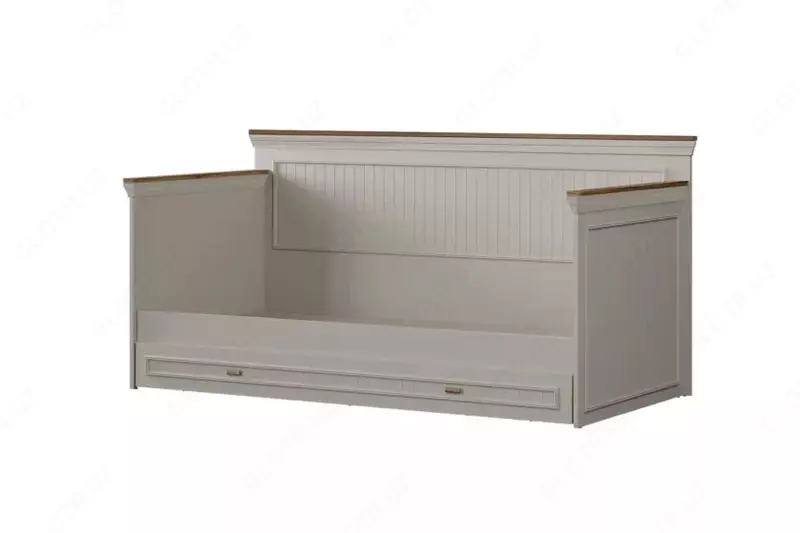 Детская кроватка Almila "Monte Toddler" 90 х 200 см (Турция) Белая/Дуб