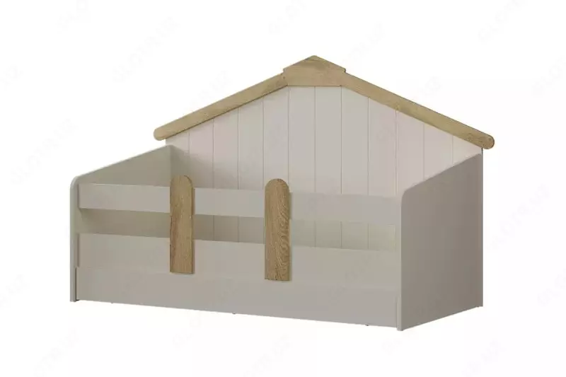 Детская кроватка Almila "Monte House" 90 х 200 см (Турция) Белая/Дуб