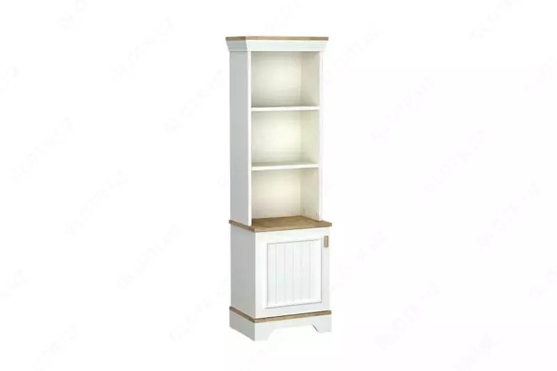 Комбинированный Книжный шкаф Almila "Monte" 49.6 х 35.4 х 164 см (Турция) Белый/Дуб