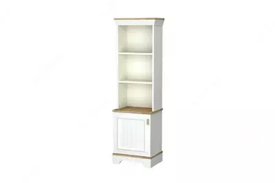 Комбинированный Книжный шкаф Almila "Monte" 49.6 х 35.4 х 164 см (Турция) Белый/Дуб