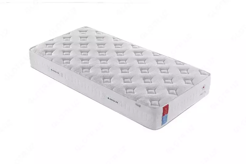 Ortopedik matras 4D Almila Life "Pretty" 90 x 200 x 24 sm (Turkiya) Oq