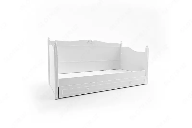 Детская кроватка Almila "Lora Toddler" 90 х 200 см (Турция) Белая