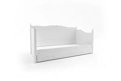 Детская кроватка Almila "Lora Toddler" 90 х 200 см (Турция) Белая