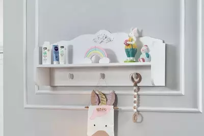 Sandiq uchun yuqori modul Almila "Lora" 91,8 x 19,6 x 39,1 sm (Turkiya) Oq