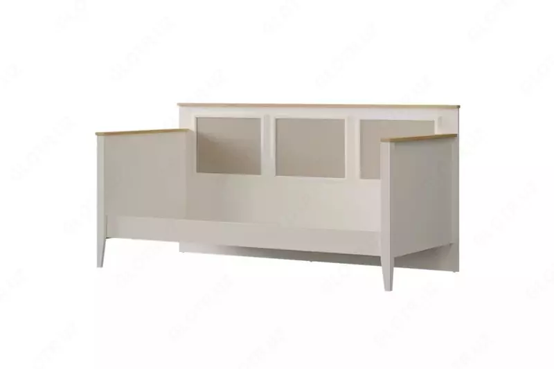 Детская кроватка для малышей Almila "Corso" 90 х 200 см (Турция) Бежевая/Белая - по запросу