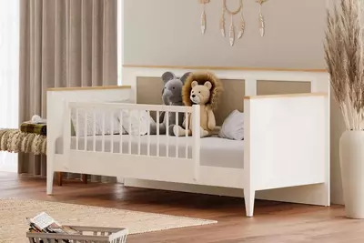 Bolalar karyolasi Almila "Corso" 90 x 200 sm (Turkiya) Bej/Oq